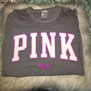 Vs pink long sleeve shirt