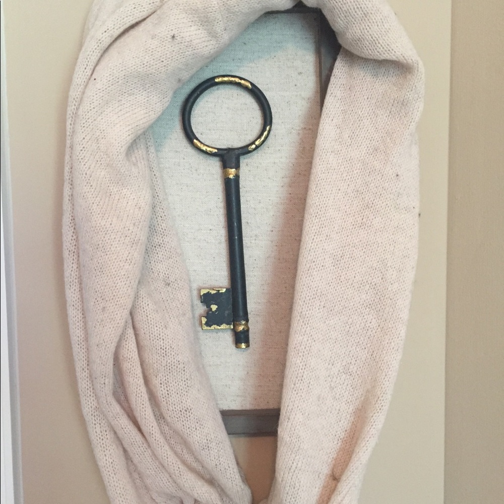 Cream Infinity Scarf