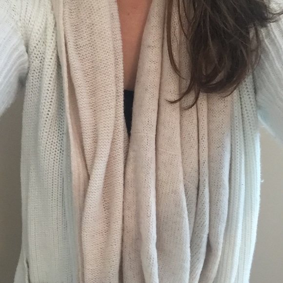 Cream Infinity Scarf - Picture 2 of 2