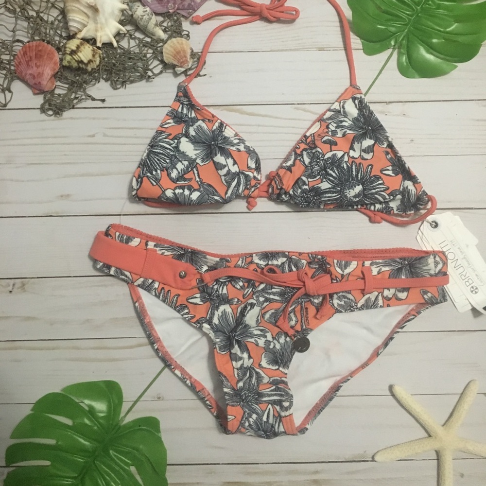New Brunotti floral bikini