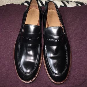 COACH black loafers size 10D men