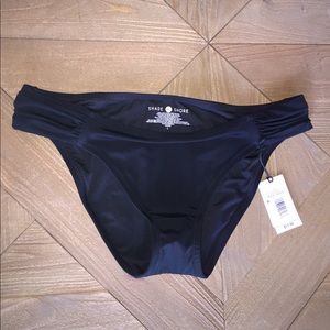 NWT Black bikini bottoms