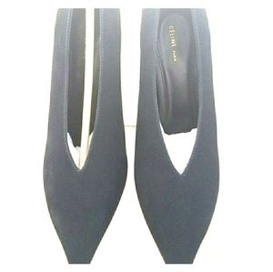 Celine Dark Blue Heels