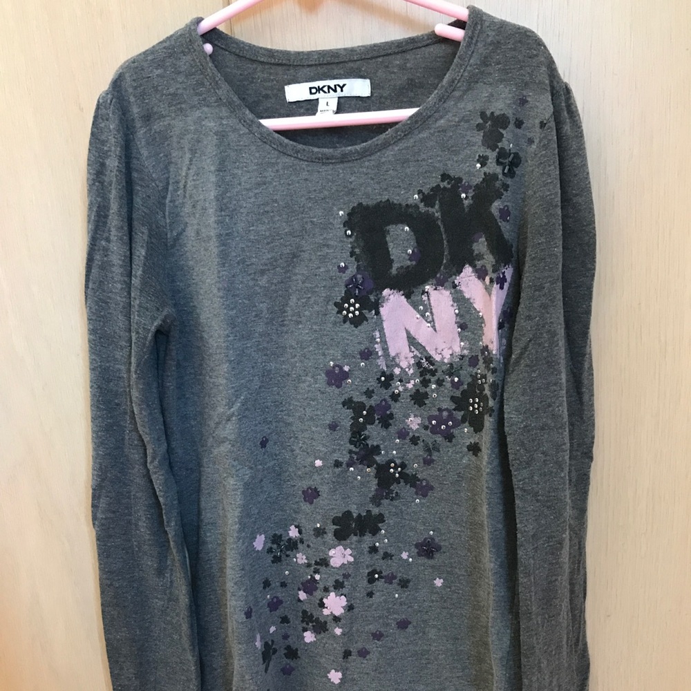 DKNY top girls size L