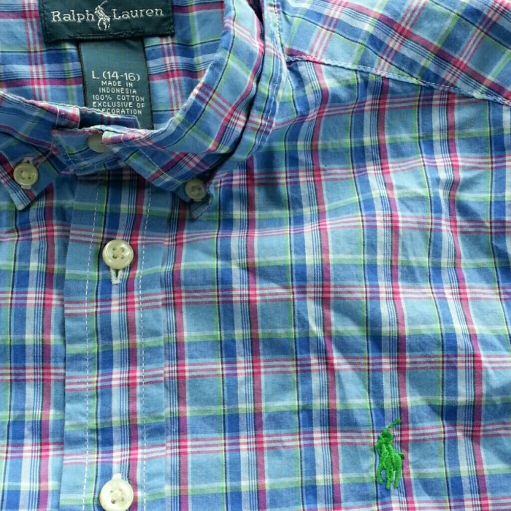 Ralph  Lauren  polo  shirt - Picture 2 of 2