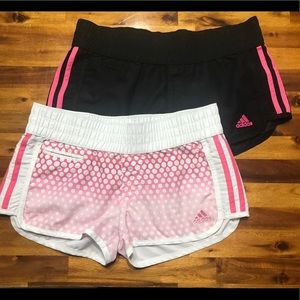 BUNDLE of 2 pairs Adidas shorts
