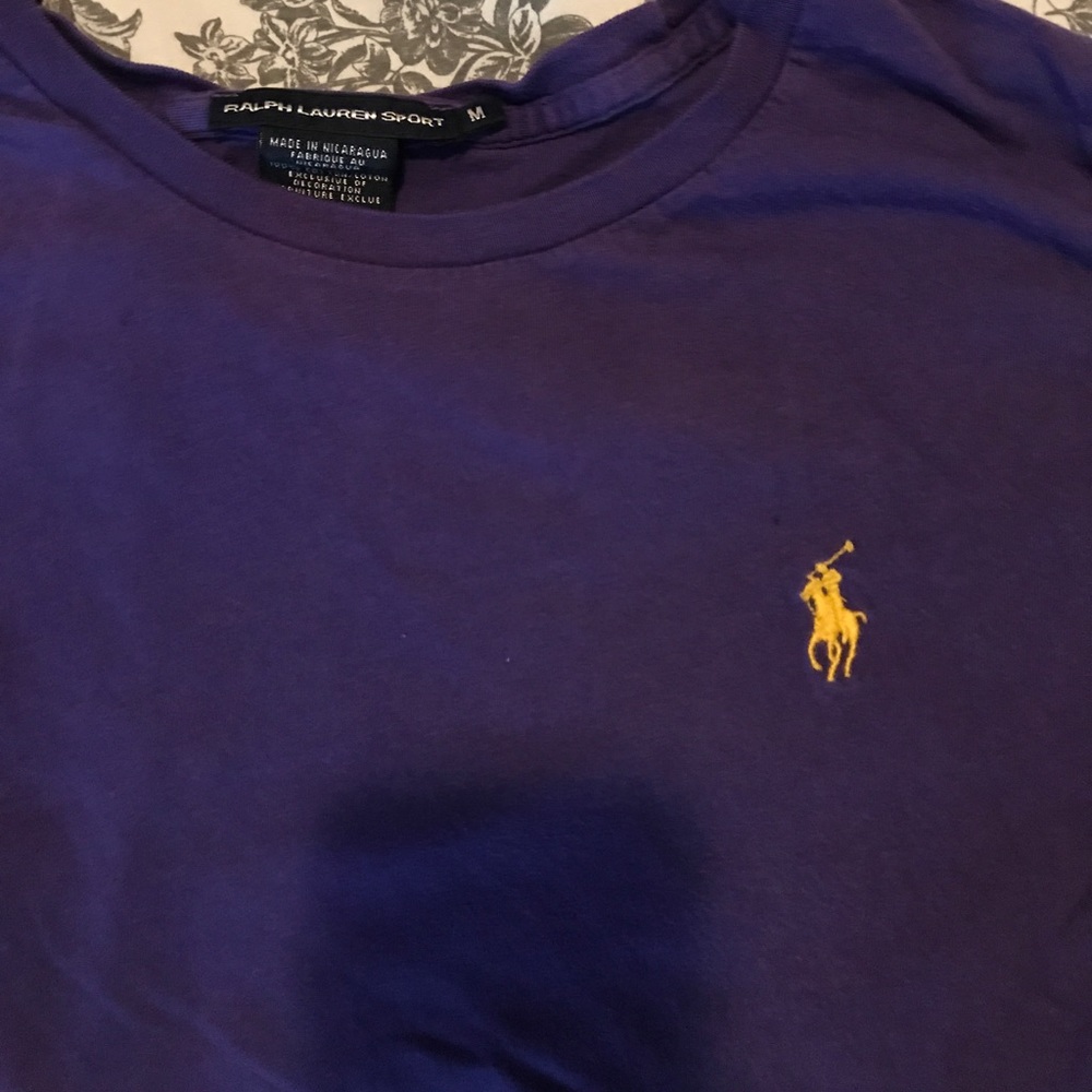 Polo Rauren Lauren Purple T-Shirt