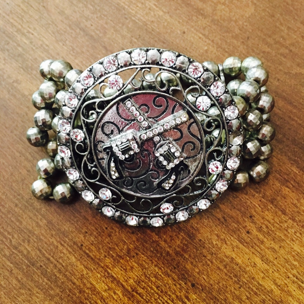 Double Pistol Bracelet