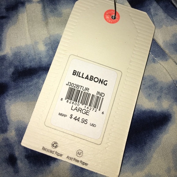 🆕Billabong Turn Away Beach Pants Womens Blue - Picture 6 of 6