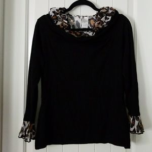 Alberto Makali XL two in one sweater/blouse