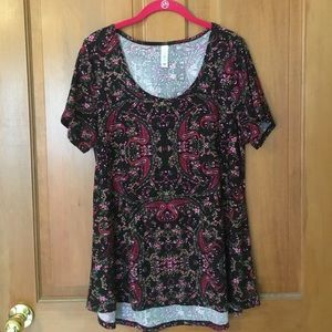 Large LuLaRoe Classic T Leggings Material