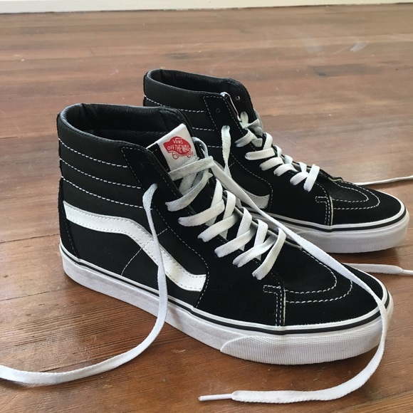Vans Shoes - Black high top Vans