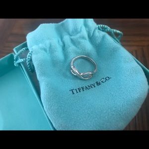 TIFFANY INFINITY STERLING SILVER RING