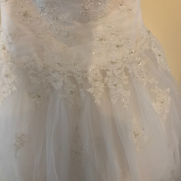 David' Bridal Wedding Dress - Picture 2 of 4