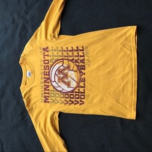 University of Minnesota volleyball tee