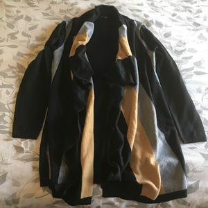 Draped Cardigan Sweater