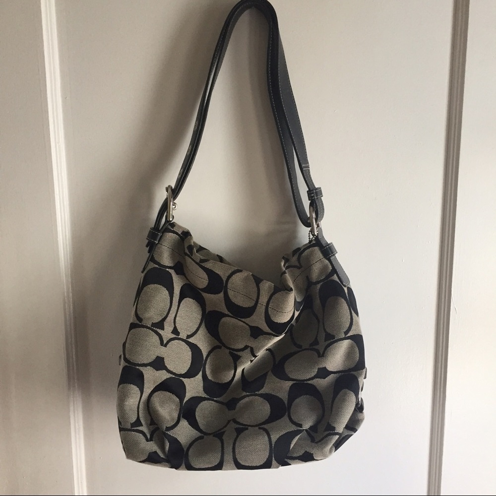 Black authentic coach bag