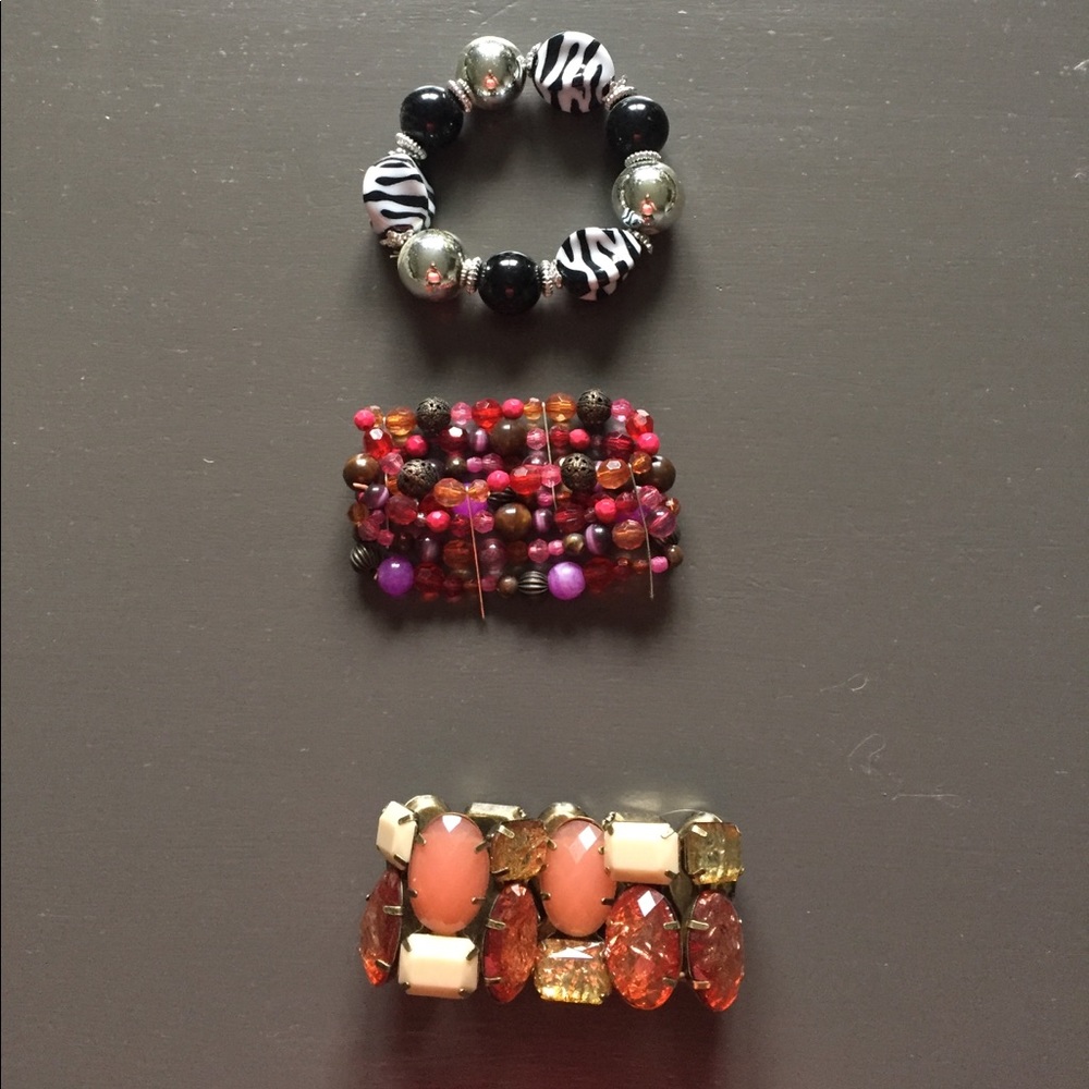 3 bracelets