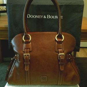 Dooney & Bourke Florentine Leather Domed Satchel