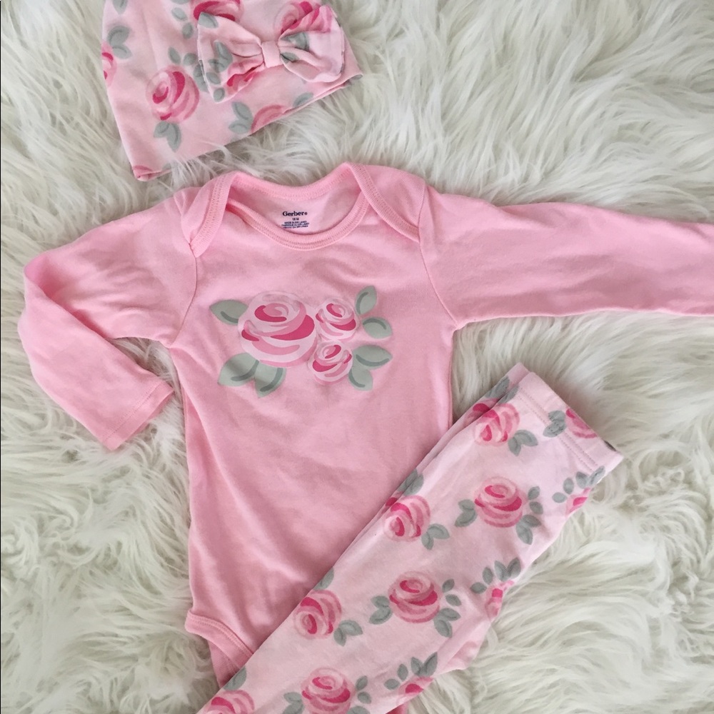 Grey and Pink Set