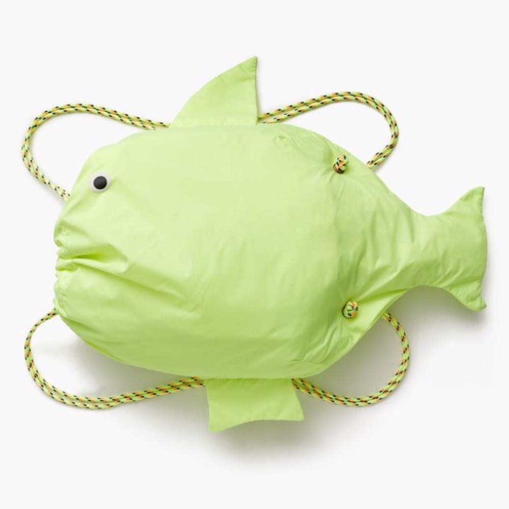 Crewcuts by J. Crew - Drawstring Fish Backpack Bag