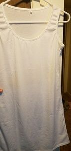 White dress/underdress