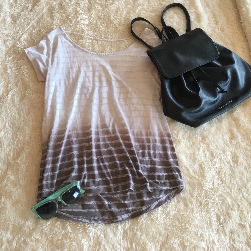 Drop Back Ombré Top