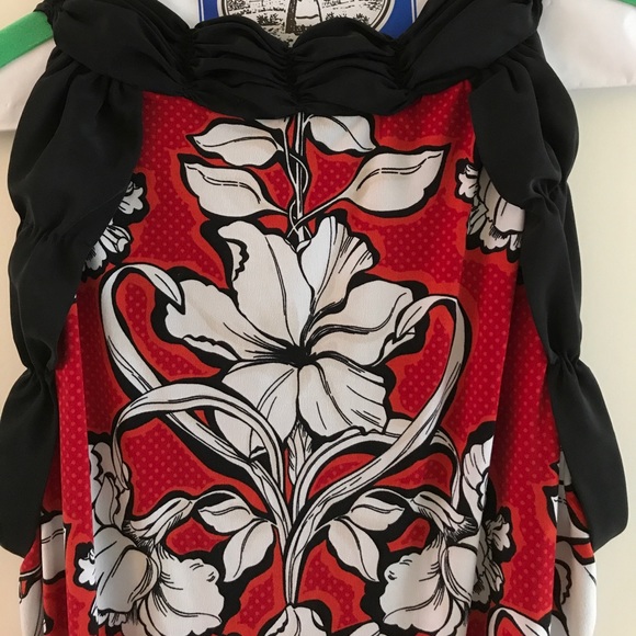 Floral Tank Blouse - Picture 4 of 4