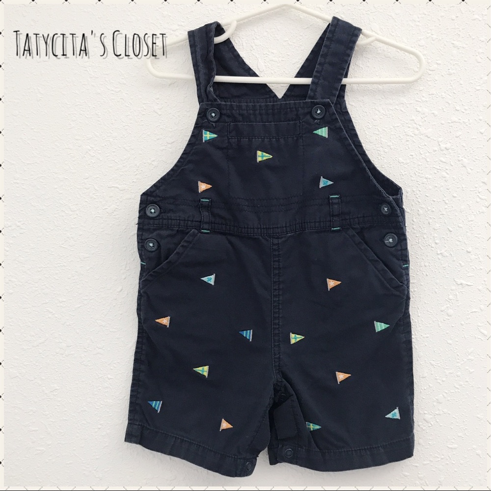 Dark blue overalls 12 month