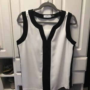 Calvin Klein Sleeveless Blouse