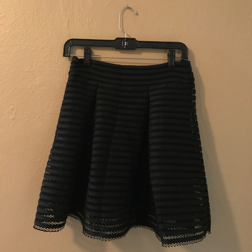 Express black skirt