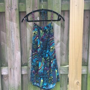 ✨SALE✨Bisou Bisou Beaded Halter Romper