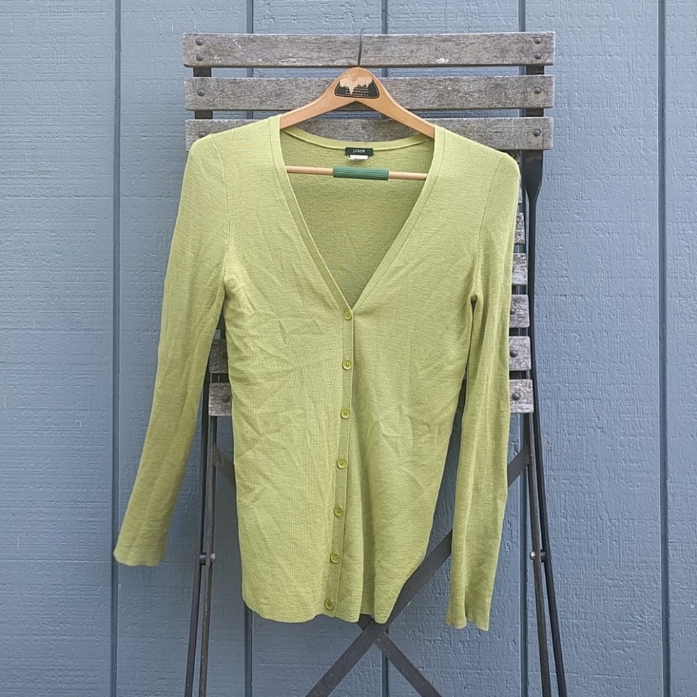 J. Crew Portland merino wool cardigan