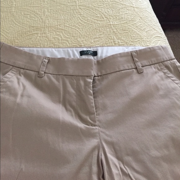 J Crew tan Capri pants - Picture 3 of 3