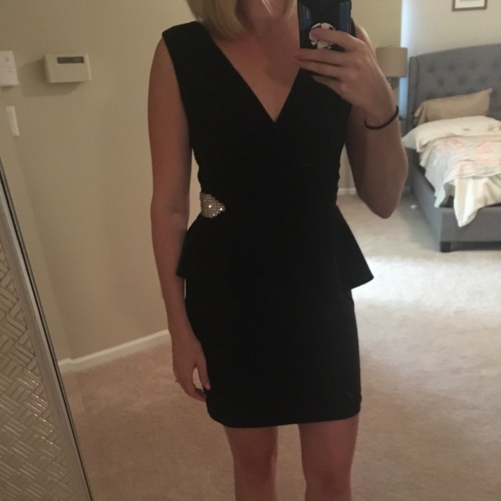 Black Cache Cocktail Dress