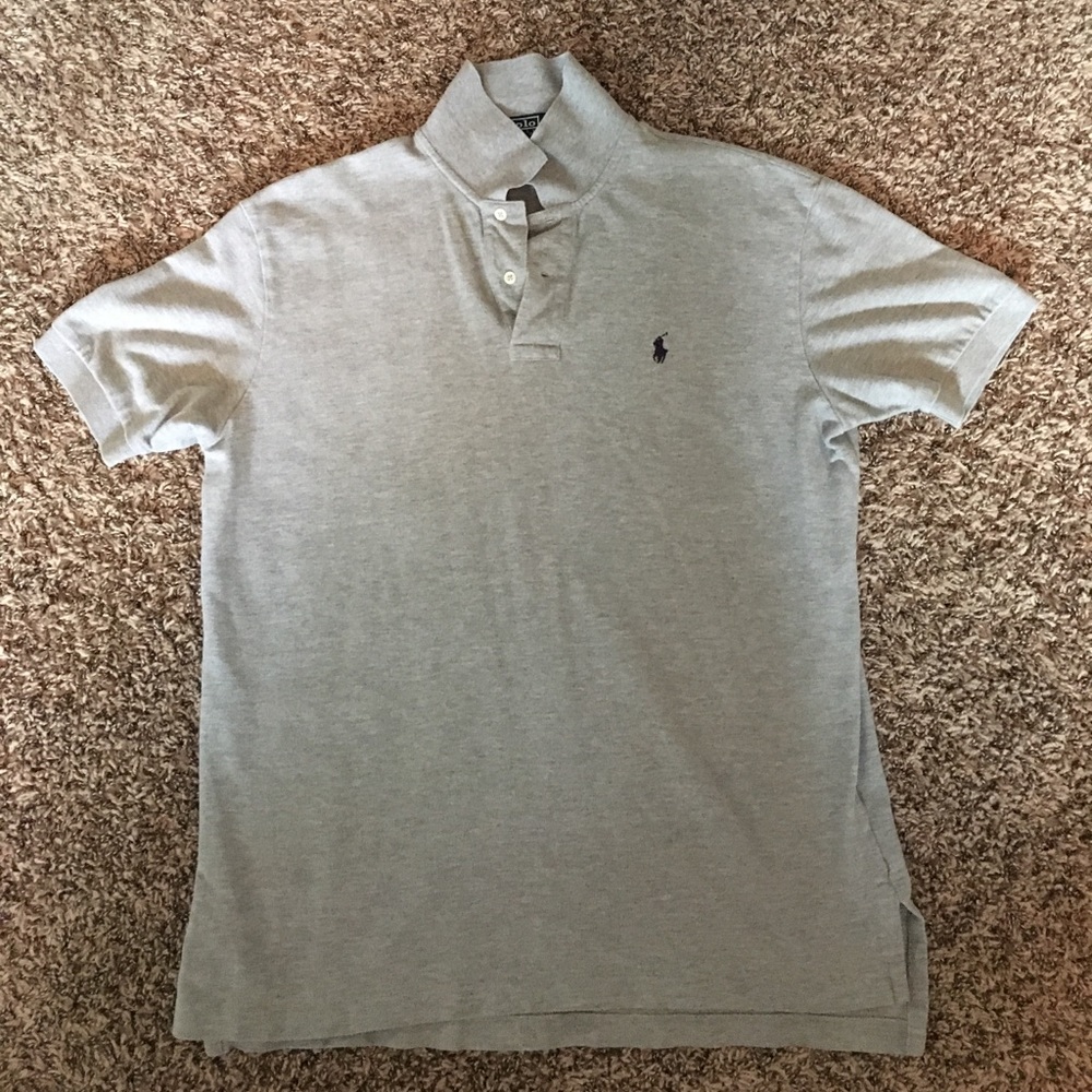 Polo Ralph Lauren grey men's polo