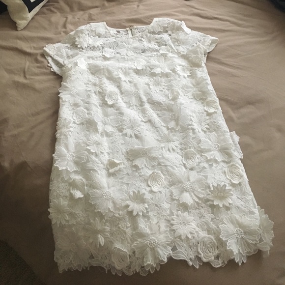 Just Me Ivory Dress - Picture 3 of 3
