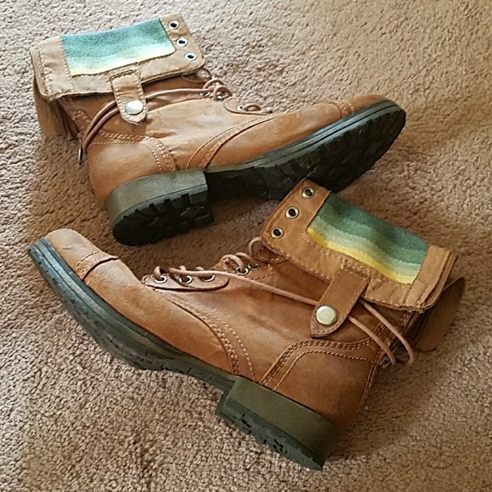 Brown boots