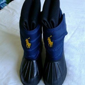 Polo snow boots kids size 2