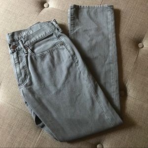 Men's GAP 1969 Slim Fit Canvas Gray Pants