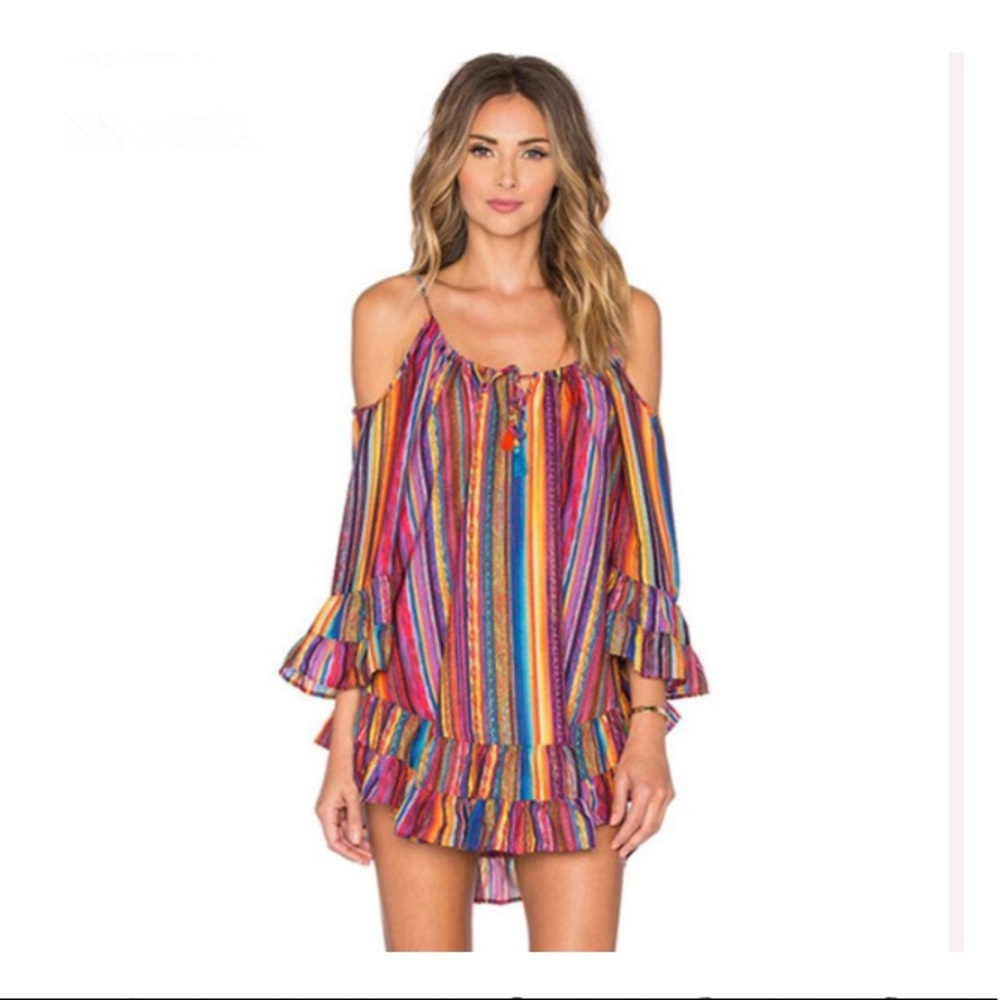 Boho Dress/Coverup size M/L NWT