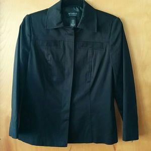 Liz Claiborne Black Jacket/Blazer