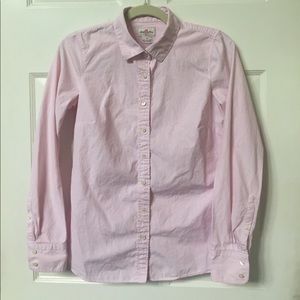 J.Crew Haberdashery XS Cotton Pink Button Up Shirt