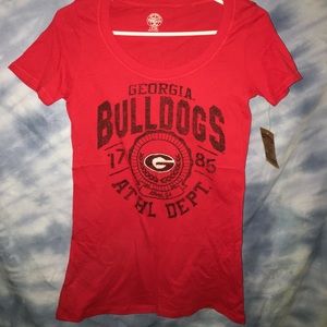 Georgia Bulldog Tee - Brand New
