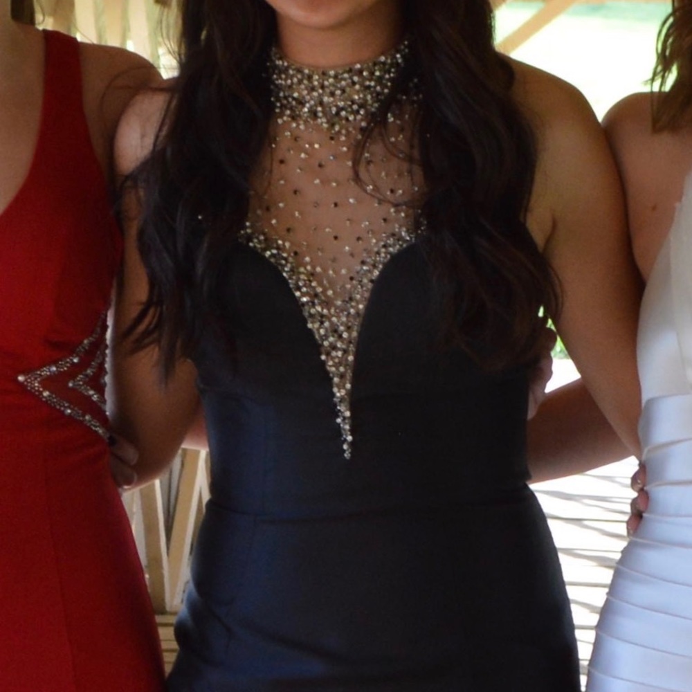 PROM DRESS JOVANI SLEEVELESS 2/4 - Picture 2 of 4