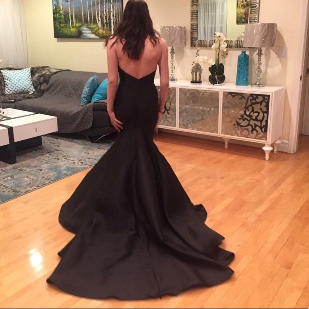 PROM DRESS JOVANI SLEEVELESS 2/4 - Picture 3 of 4