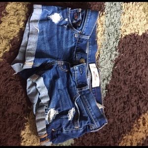 Jean shorts