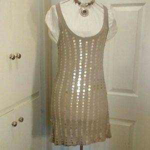 TWENTY ONE SEQUINED TANK TOP