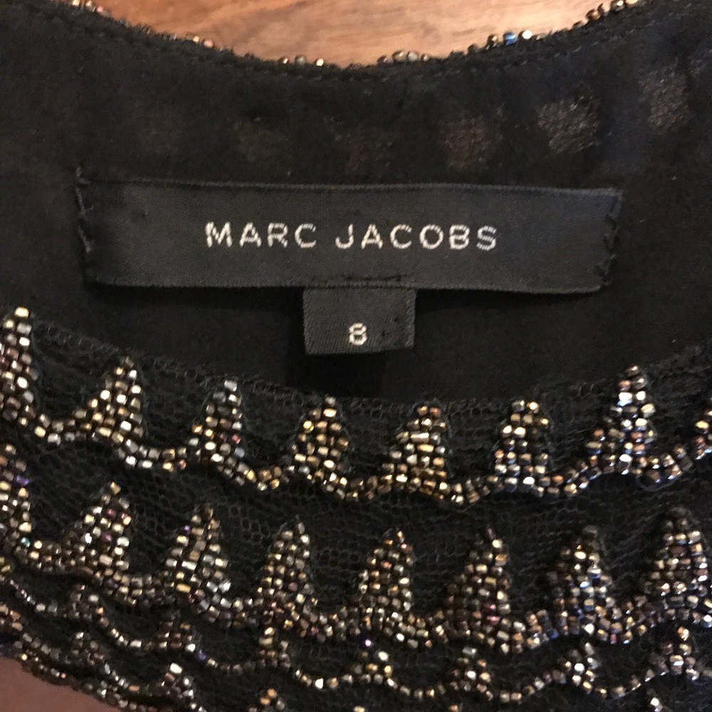 Vintage Marc Jacobs beaded cocktail dress