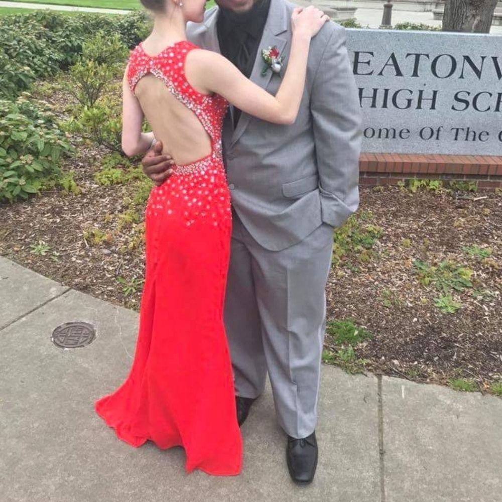 Red Prom Dress size 00